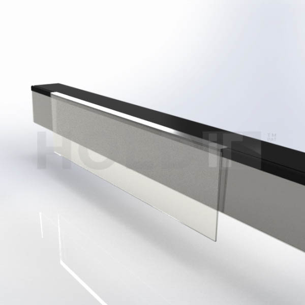 The UNiTRACK ¼ A4 Shelf Talker Holder (50p/box) - Image 2